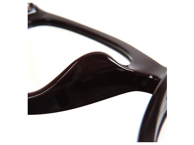 Timeless Chanel Matelassé COCO Mark Brille Braun Dunkelbraun - Ansicht 9