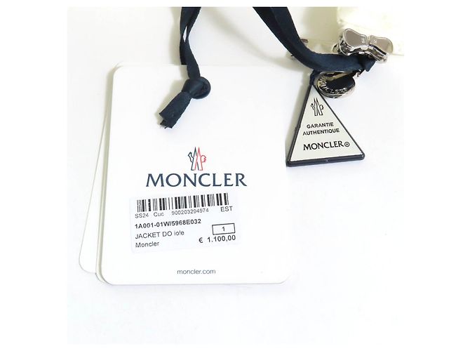 Chaqueta de nylon Moncler IOLE Blanco - vista 15