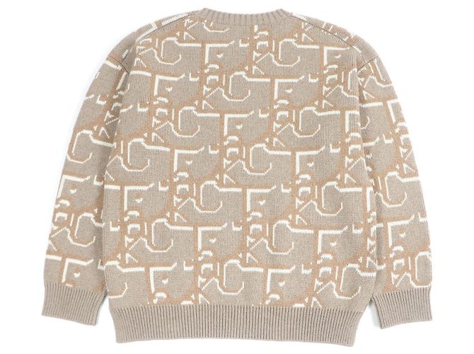 Suéter de punto Dior×Cactus Jack Beige - vista 3
