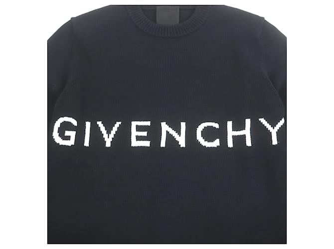 Strickpullover aus Baumwolle mit 4G-Logo von Givenchy Schwarz - Ansicht 4