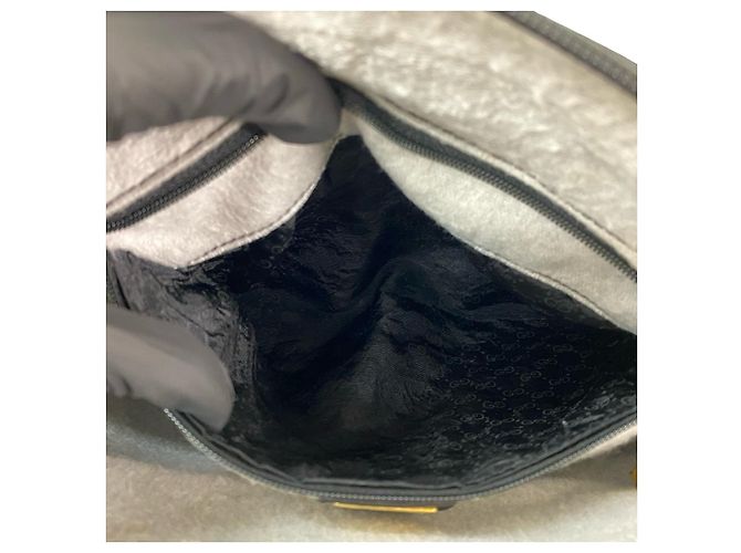 Borsa a Spalla in Pelle Micro GG di Gucci Nero - vista 11