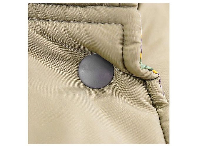 Polyesterjacke von Salvatore Ferragamo Grün Olivgrün - Ansicht 13