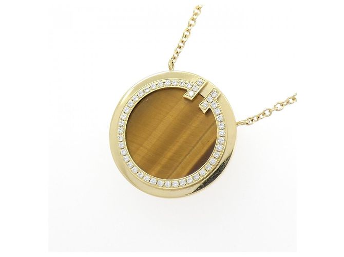Collana Tiffany & Co. T Circle 750 in oro giallo D'oro - vista 3