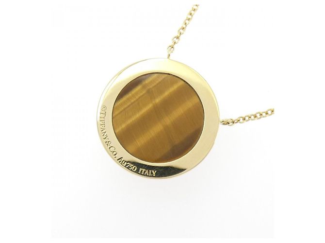 Collana Tiffany & Co. T Circle 750 in oro giallo D'oro - vista 4