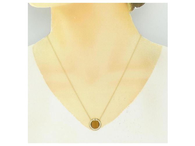 Collana Tiffany & Co. T Circle 750 in oro giallo D'oro - vista 6