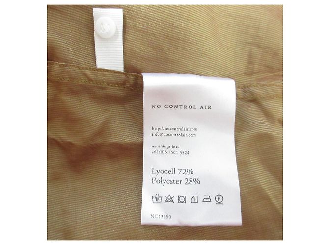 Autre Marque Camisa de V de NO CONTROL AIR Dorado - vista 7