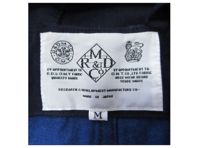 Autre Marque R&D.M.Co- TUTA IN COTONE E LINO DEL VECCHIO SARTO Blu Blu navy - vista 8