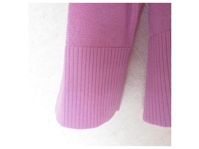 Autre Marque Strickjacke mit V-Ausschnitt Mila Owen Lila - Ansicht 5