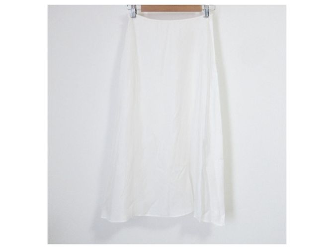 Autre Marque Vestido Largo Botánico de Algodón Ebure Blanco - vista 12