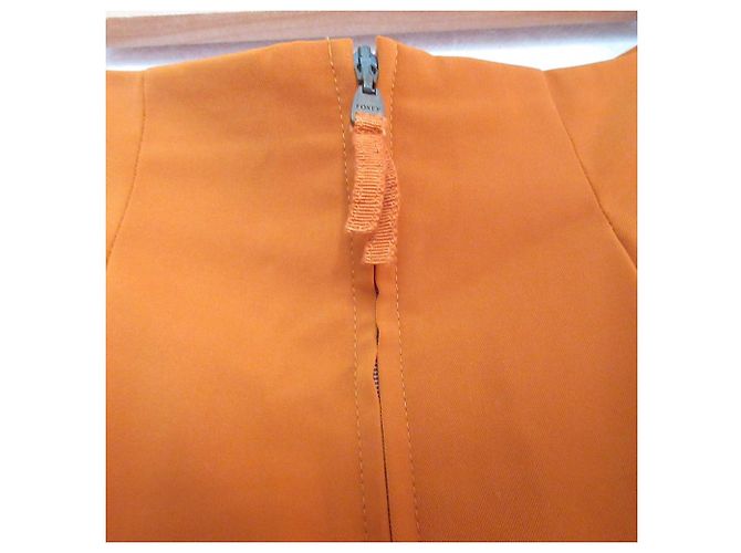 Autre Marque Falda Plisada FOXEY NEW YORK Naranja - vista 3