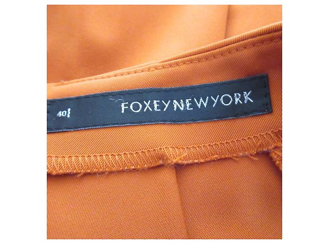 Autre Marque Falda Plisada FOXEY NEW YORK Naranja - vista 6