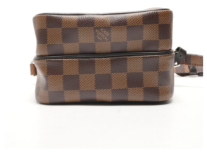 Borsa a Spalla Chapman Damier Amazon Louis Vuitton Marrone Damier ebene - vista 7