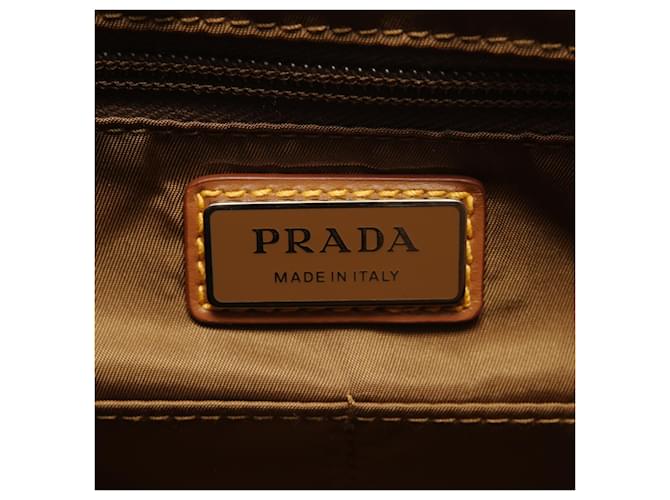 Borsa a Spalla Re-Nylon Prada Beige - vista 9
