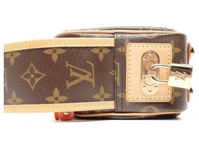 Borsa a Spalla Mini Trocadero Perforata Monogramma Louis Vuitton 2006 Marrone - vista 4