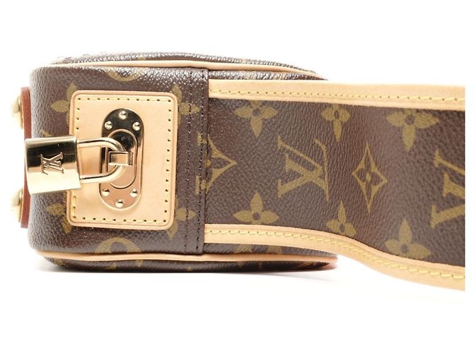 Borsa a Spalla Mini Trocadero Perforata Monogramma Louis Vuitton 2006 Marrone - vista 5