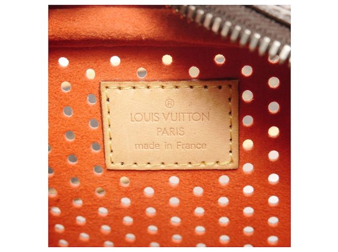 Borsa a Spalla Mini Trocadero Perforata Monogramma Louis Vuitton Marrone - vista 10