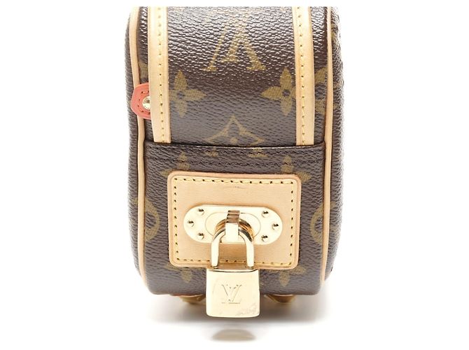Borsa a Spalla Mini Trocadero Perforata Monogramma Louis Vuitton Marrone - vista 13