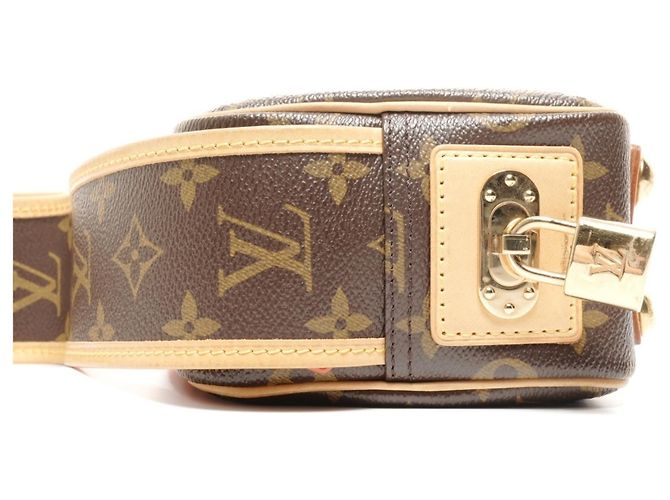 Borsa a Spalla Mini Trocadero Perforata Monogramma Louis Vuitton Marrone - vista 4