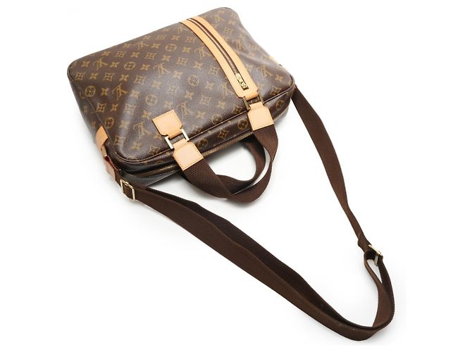 Borsa a Spalla Monogram Bosphore 2006 di Louis Vuitton Marrone Monogramma - vista 8