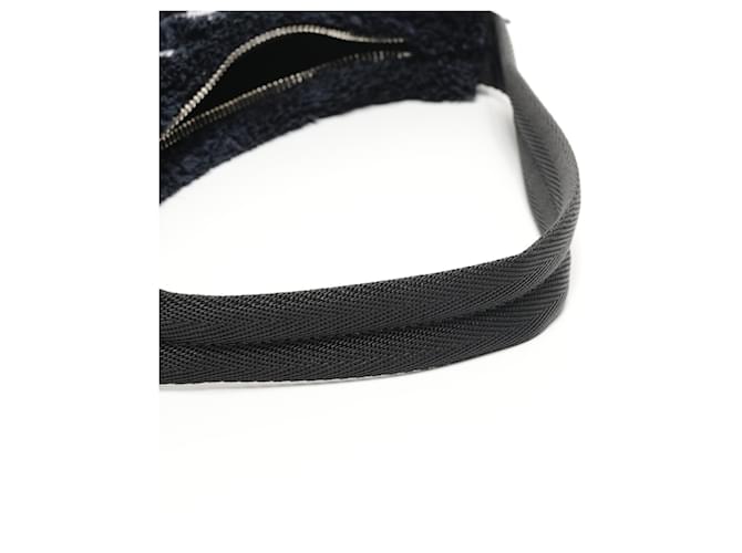 Borsa hobo Prada Terry Mini 2000 Re-Edition Nero - vista 12