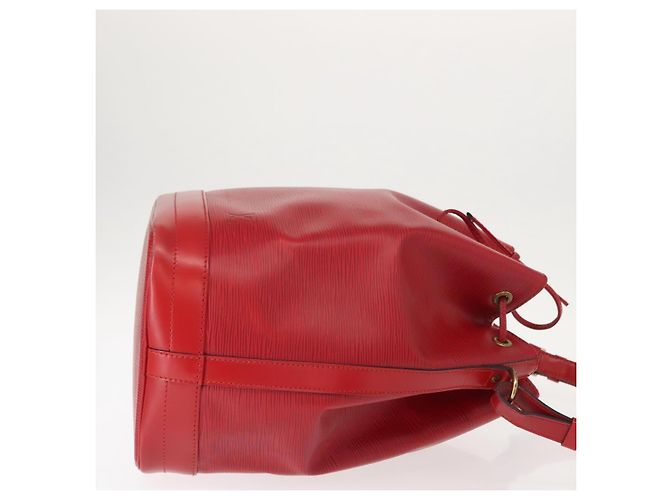 Noe Borsa Noé Louis Vuitton in pelle Epi grande Rosso - vista 3