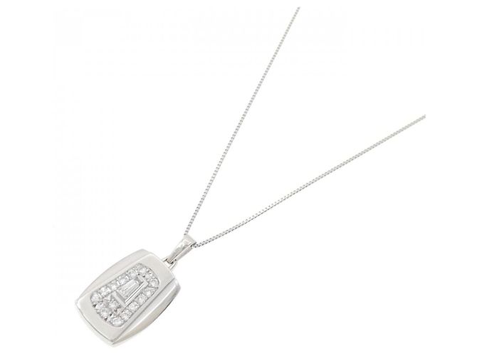 Autre Marque Collana in diamante PT900 PT850 Argento - vista 2