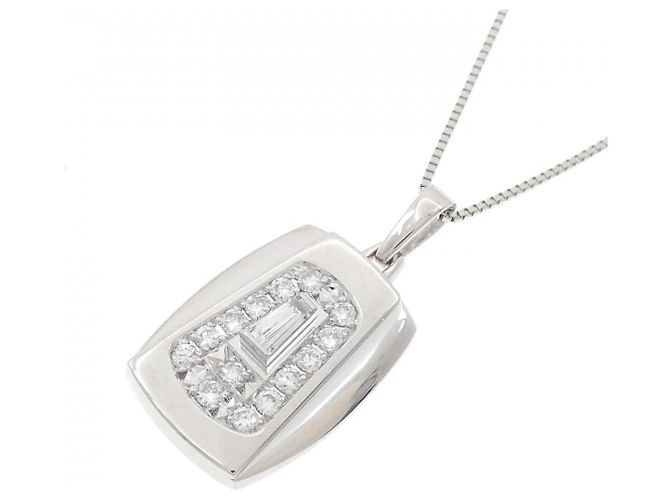Autre Marque Collana in diamante PT900 PT850 Argento - vista 3