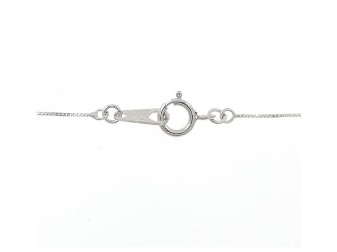 Autre Marque Collana in diamante in oro bianco Au750 a forma di fiore Argento - vista 5