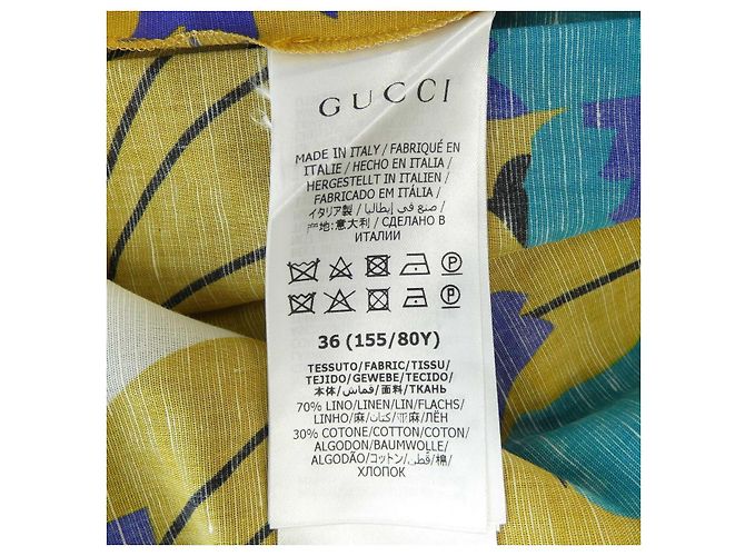 Gucci Kleid Braun Blau - Ansicht 3