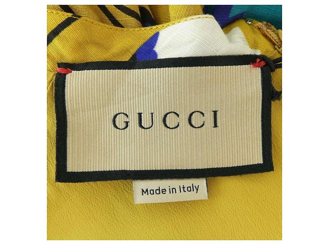 Gucci Kleid Braun Blau - Ansicht 4
