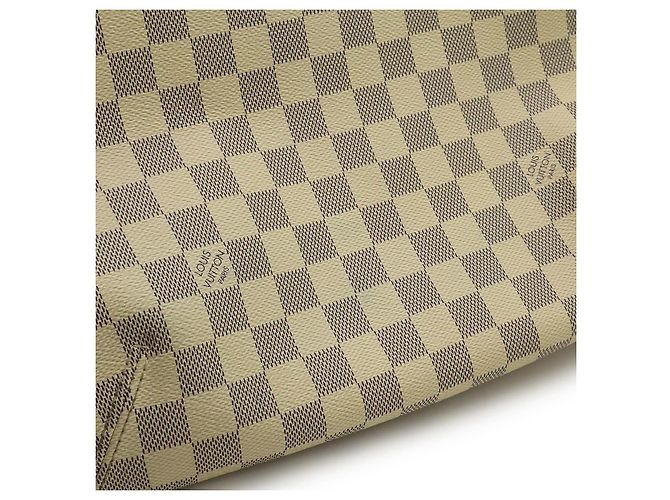 Borsa a Spalla 2 in 1 Sophie Damier Azur di Louis Vuitton Crudo - vista 7