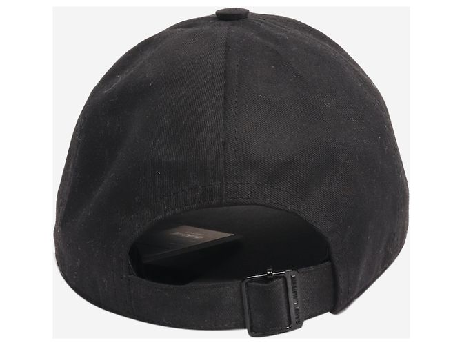 Saint Laurent Schwarze SL bestickte Mütze - Ansicht 3