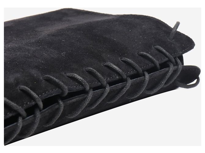 Khaite Schwarze Wildleder Schnürstiefel - Größe EU 37 - Ansicht 5