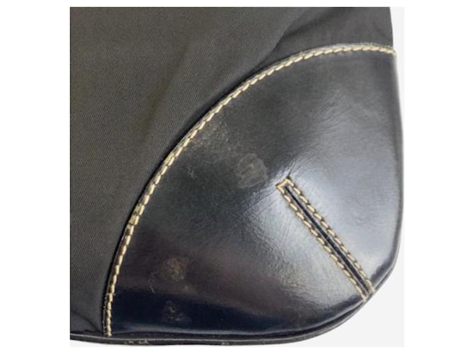Prada Borsa a tracolla in nylon nero - vista 13