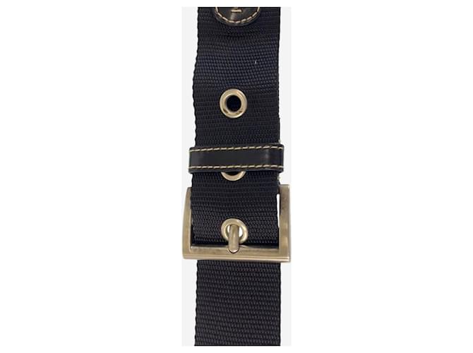 Prada Borsa a tracolla in nylon nero - vista 15