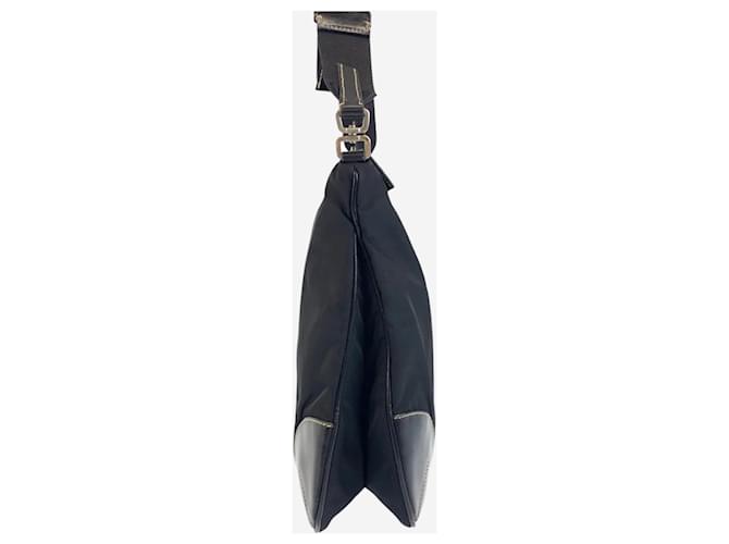 Prada Borsa a tracolla in nylon nero - vista 17