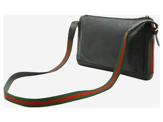Gucci Black leather crossbody bag - view 2