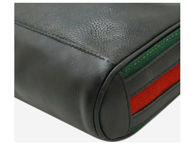 Gucci Black leather crossbody bag - view 3