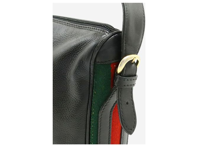 Gucci Black leather crossbody bag - view 7
