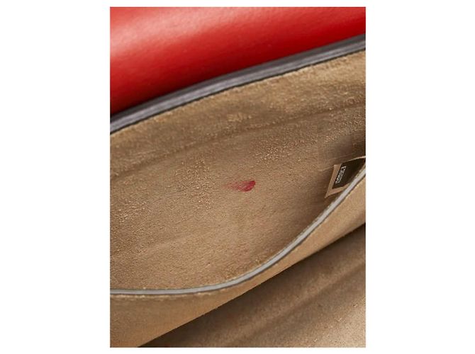 Chloé Borsa a spalla Faye rossa Rosso - vista 12