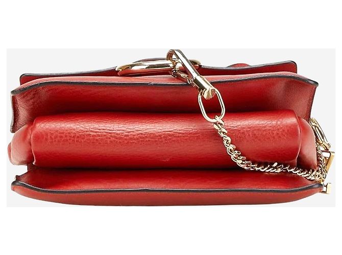 Chloé Borsa a spalla Faye rossa Rosso - vista 4