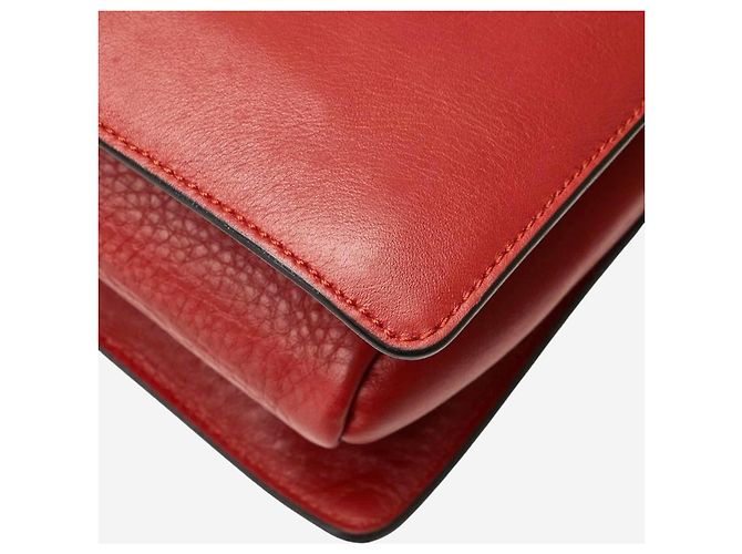 Chloé Borsa a spalla Faye rossa Rosso - vista 7