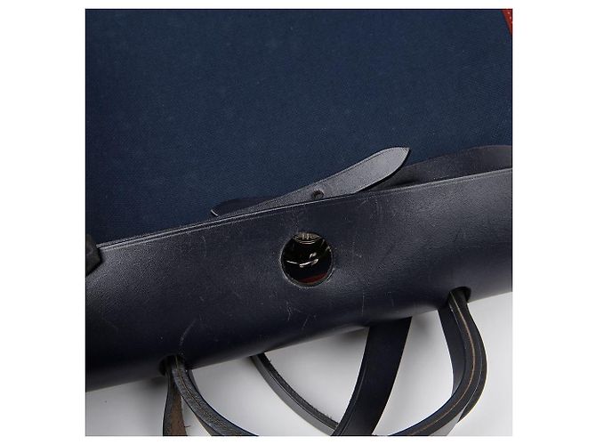 Hermès Borsa tote di dimensioni Blu - vista 12