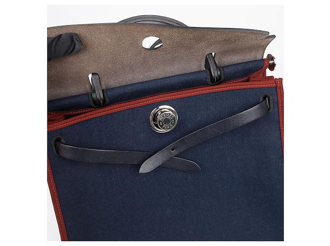 Hermès Borsa tote di dimensioni Blu - vista 13
