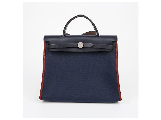 Hermès Borsa tote di dimensioni Blu - vista 2