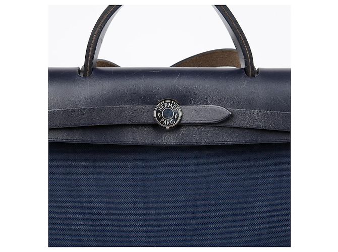 Hermès Borsa tote di dimensioni Blu - vista 3