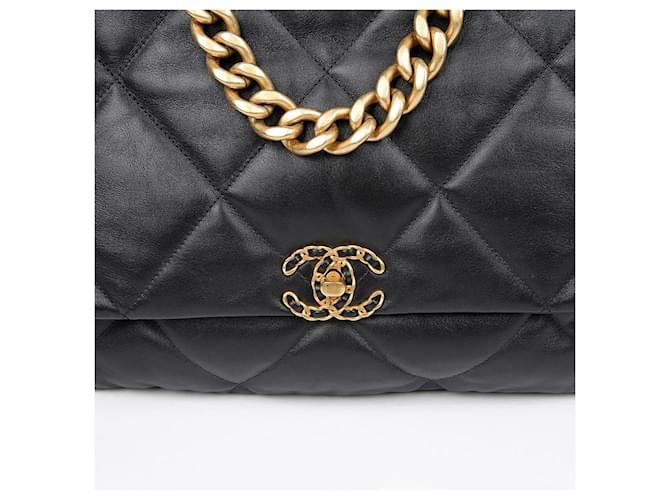 Chanel Maxi borsa a tracolla Nero - vista 2