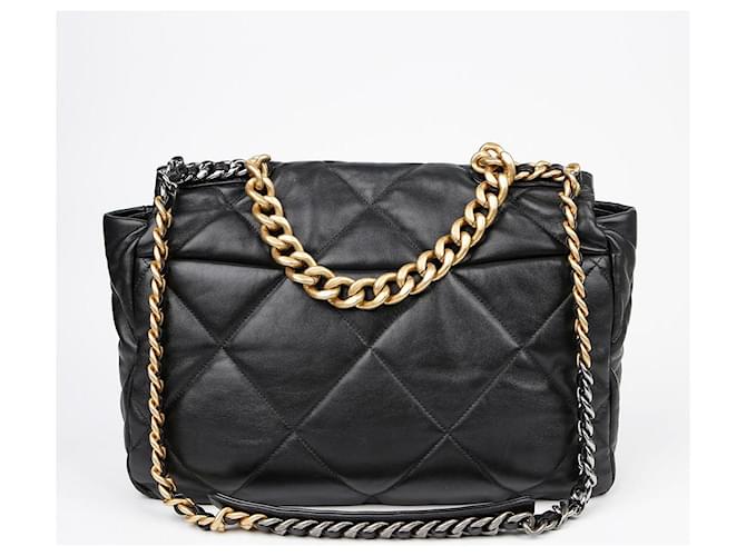 Chanel Maxi borsa a tracolla Nero - vista 3