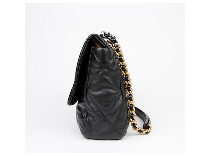 Chanel Maxi borsa a tracolla Nero - vista 4