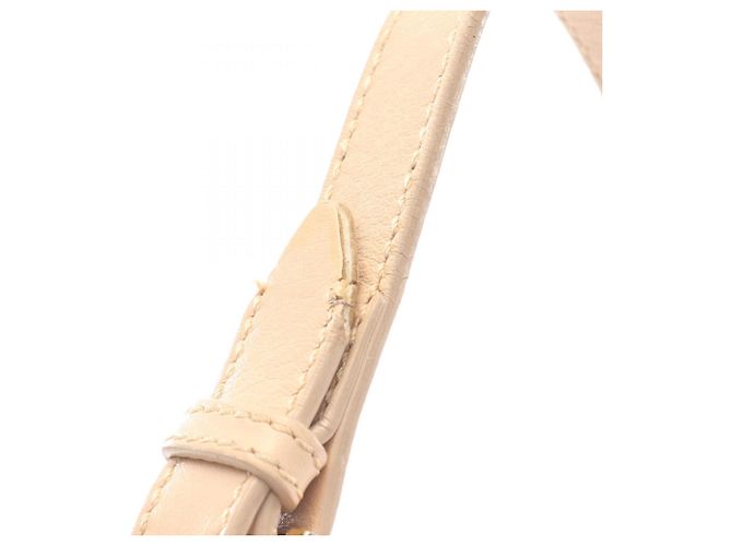 Borsa a Spalla Fendi Zucchino Beige - vista 5